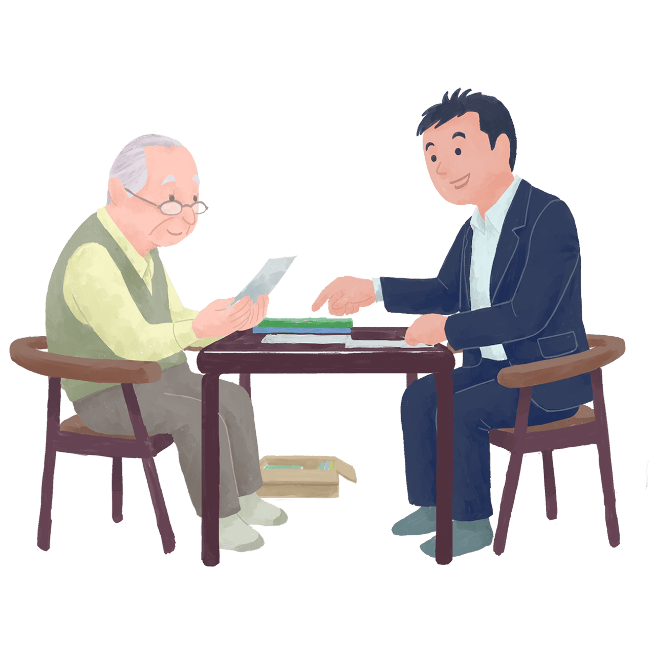 将来のことを、一緒に考えられる安心